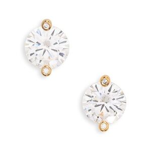 Duo Prong Stud Earrings